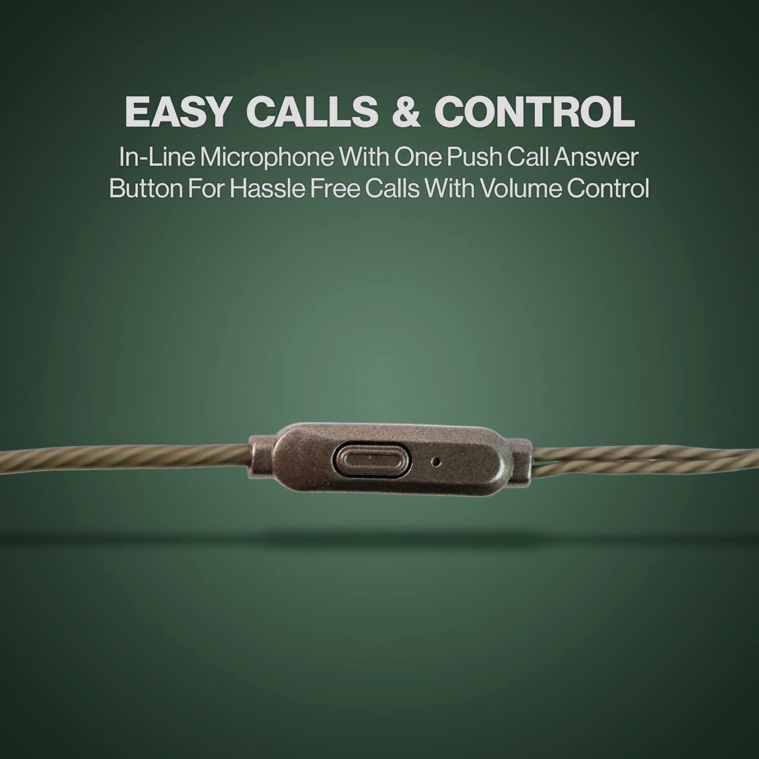 Premium Wired Earphones with Mic - (1 Pc) Premium Wired Earphones with Mic - (1 Pc)